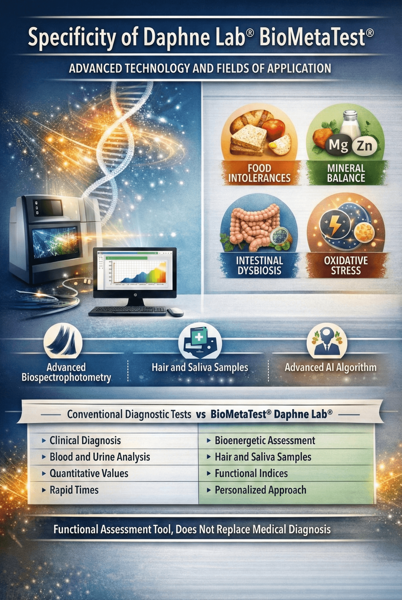 Specificity of Daphne Lab®