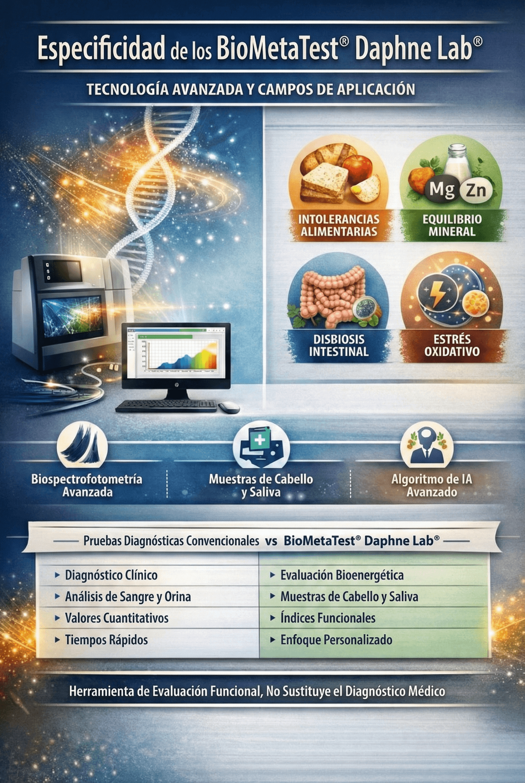 Especificidad de los BioMetaTest®